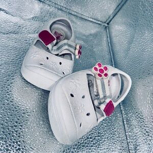 White and Pink Shoes by Place